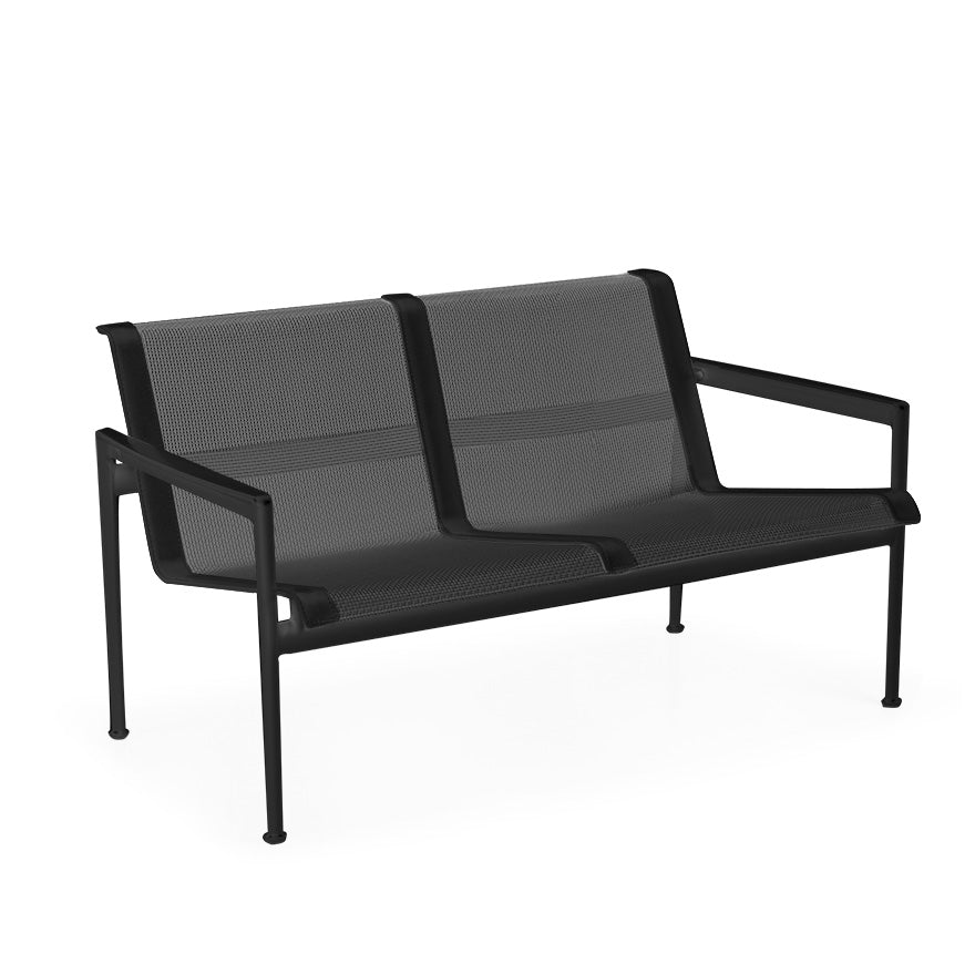 1966 Two Seat Lounge Chair With Arms By Richard Schultz