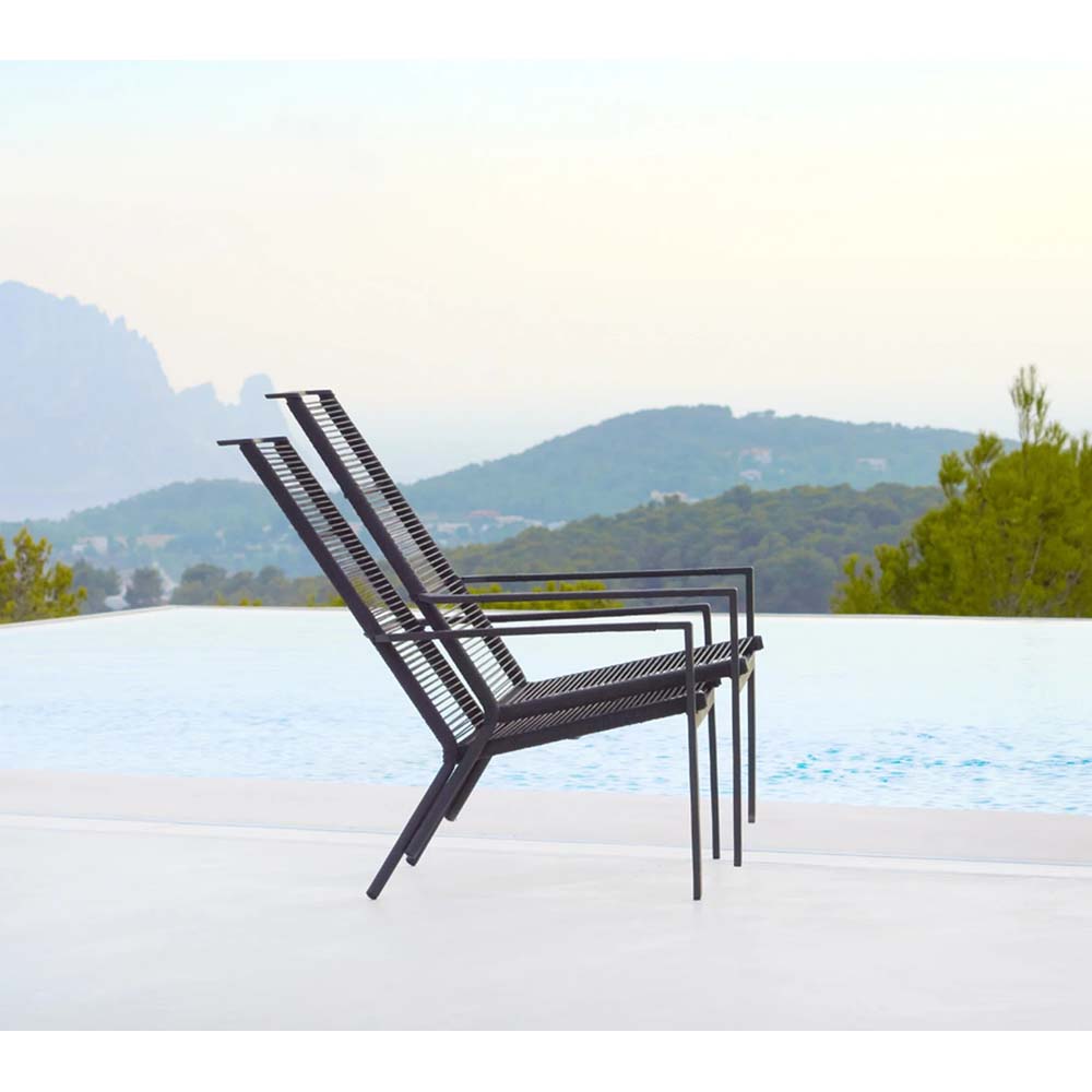 Edge High back Chair - Stackable