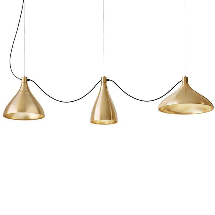 Swell String 3 Mixed Sizes Pendant Lamp