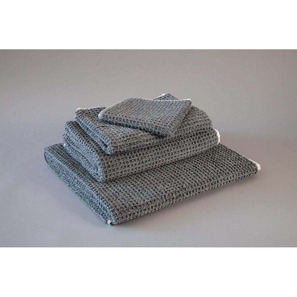 Waffle Gray Tweed Towels
