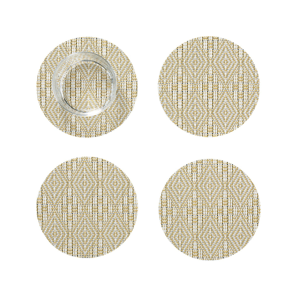 Boxwood Coasters - Wheat Set of 4
