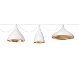 White / Brass