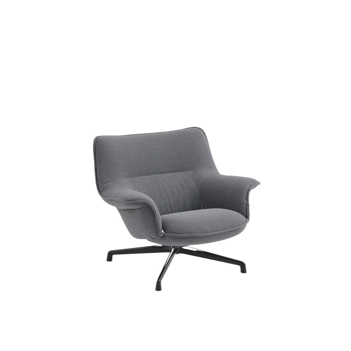 Doze Lounge Chair Low Back Swivel Base