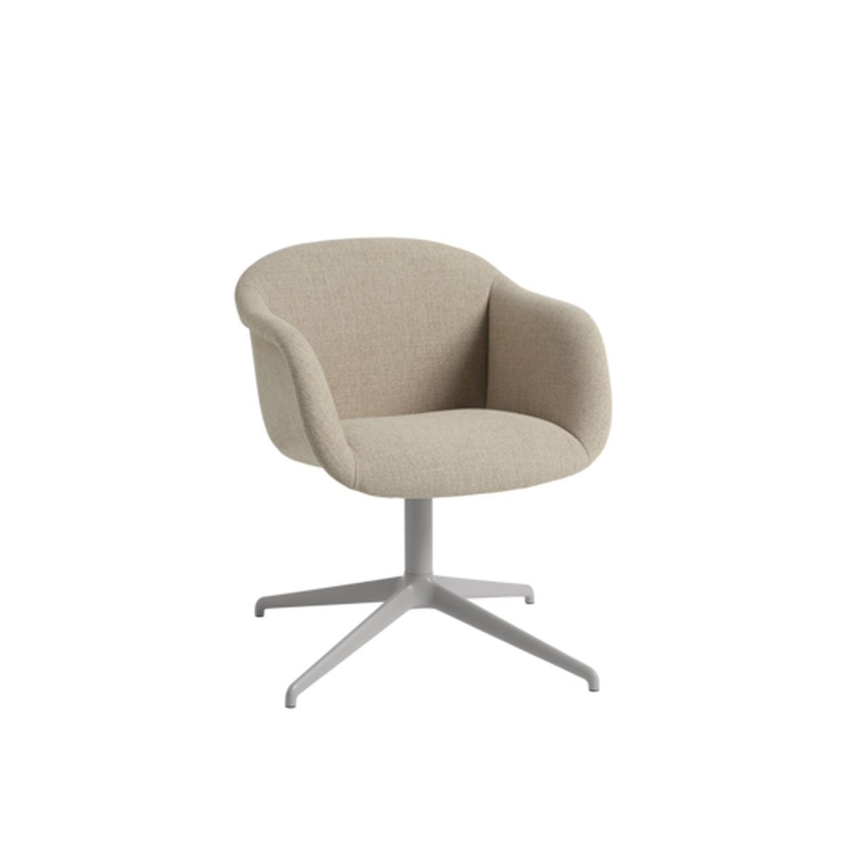 Fiber Soft Armchair Swivel Base