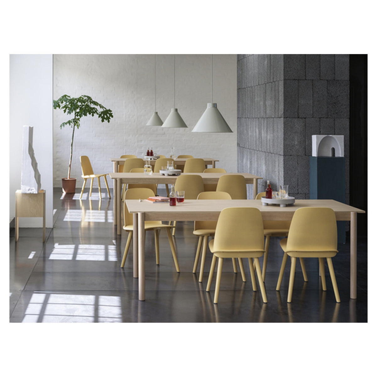 Linear Wood Table