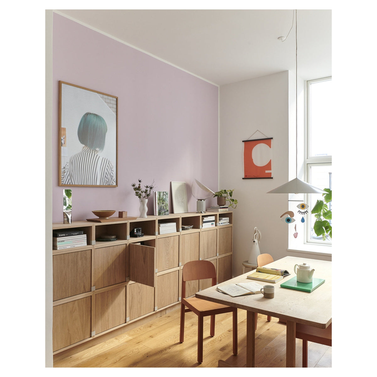 Stacked Storage System Sideboard