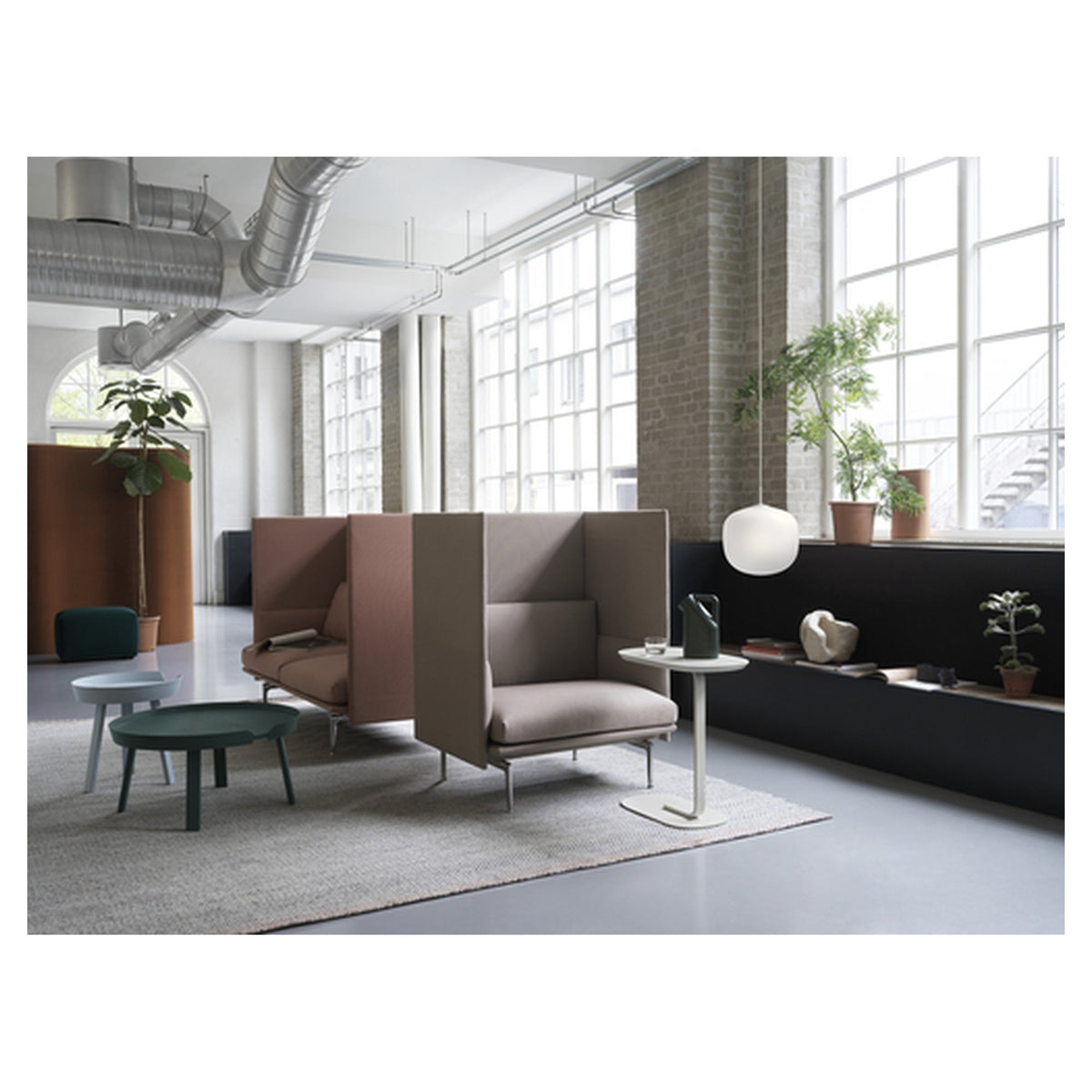 Outline Highback Sofa 2 Seater