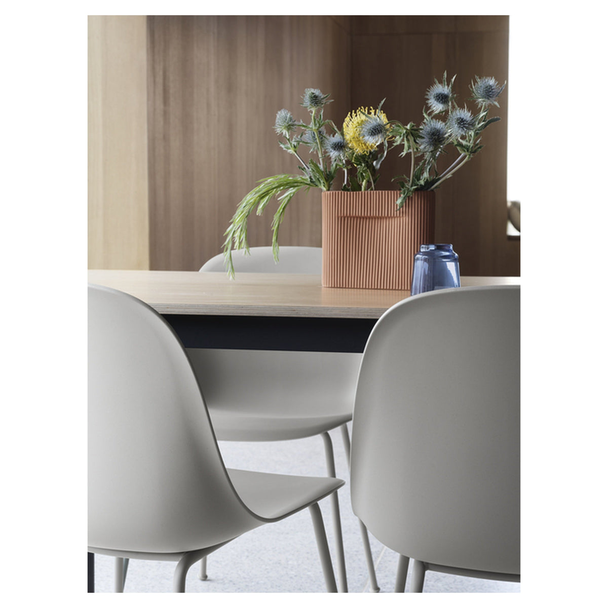 Fiber Side Chair Sled Base