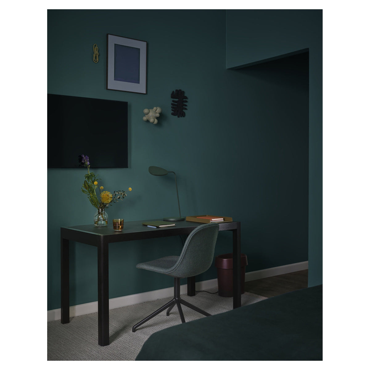 Fiber Side Chair Swivel Base