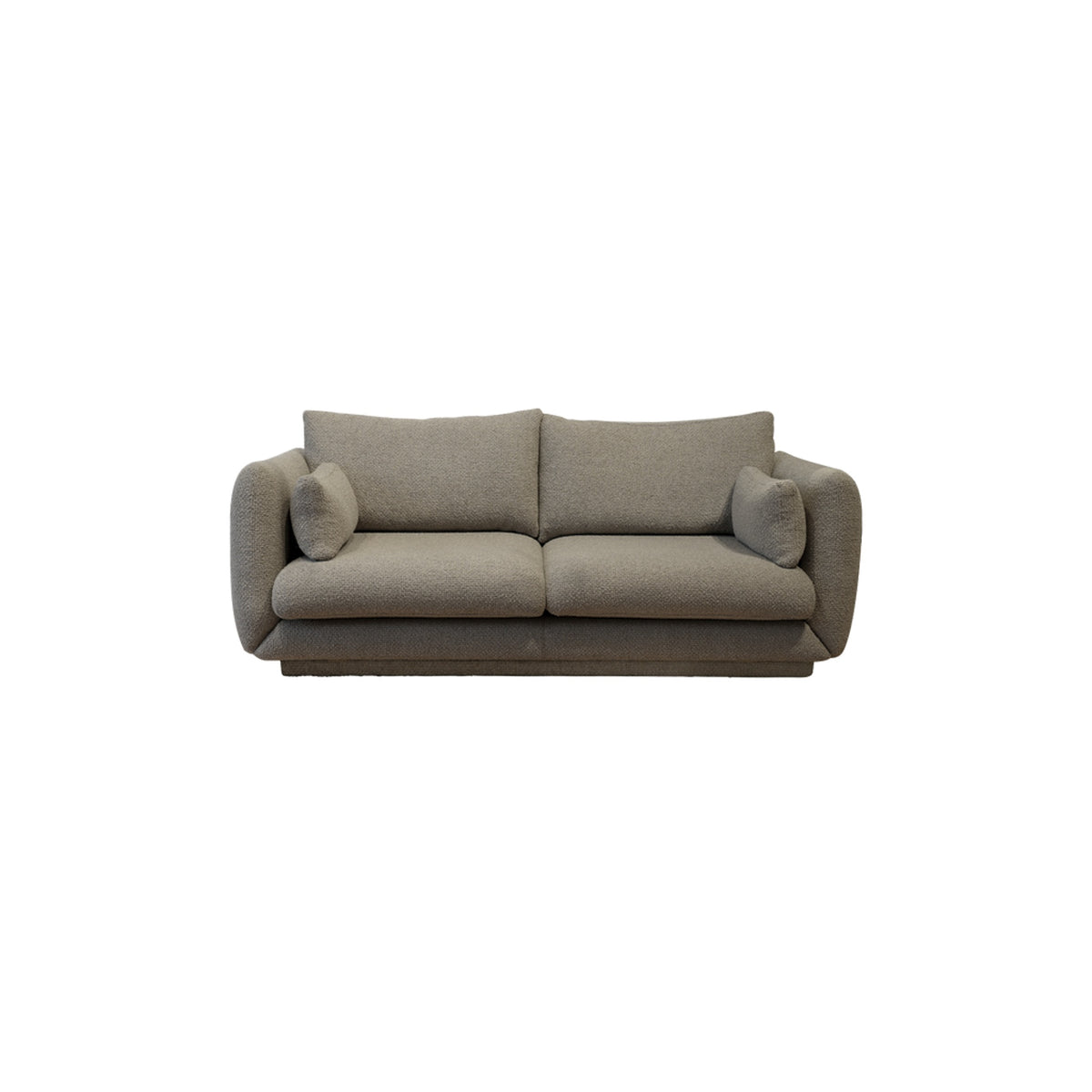 Bloom 2-seater sofa w/plinth