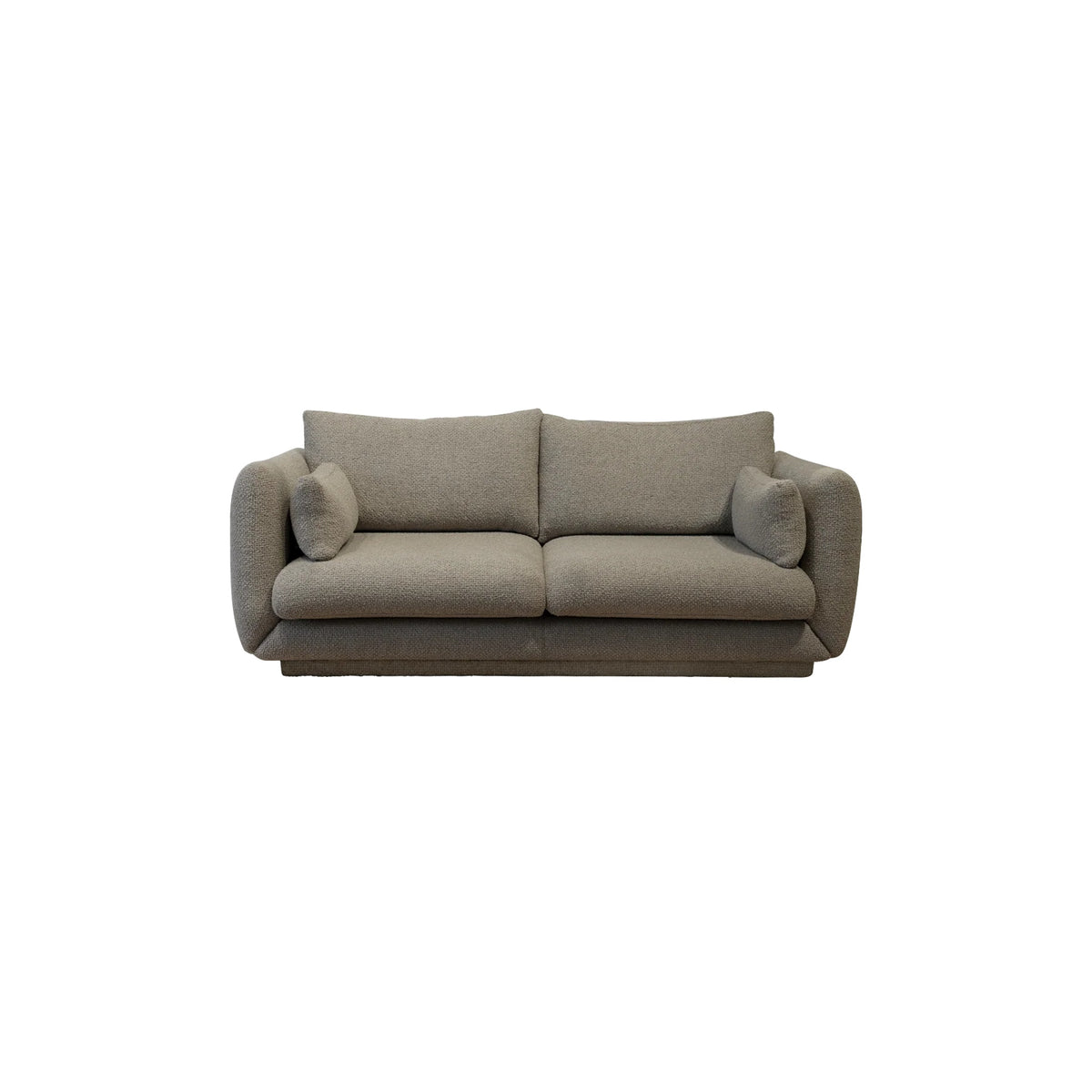 Bloom 2-seater sofa w/plinth
