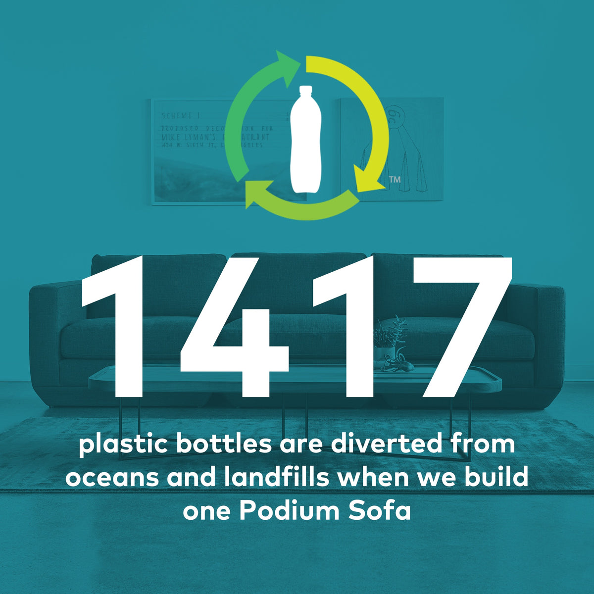 Podium Modular 3PC Sofa