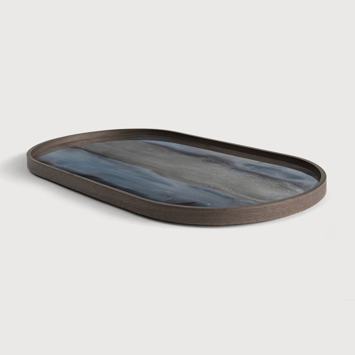 Organic Glass Tray Oblong