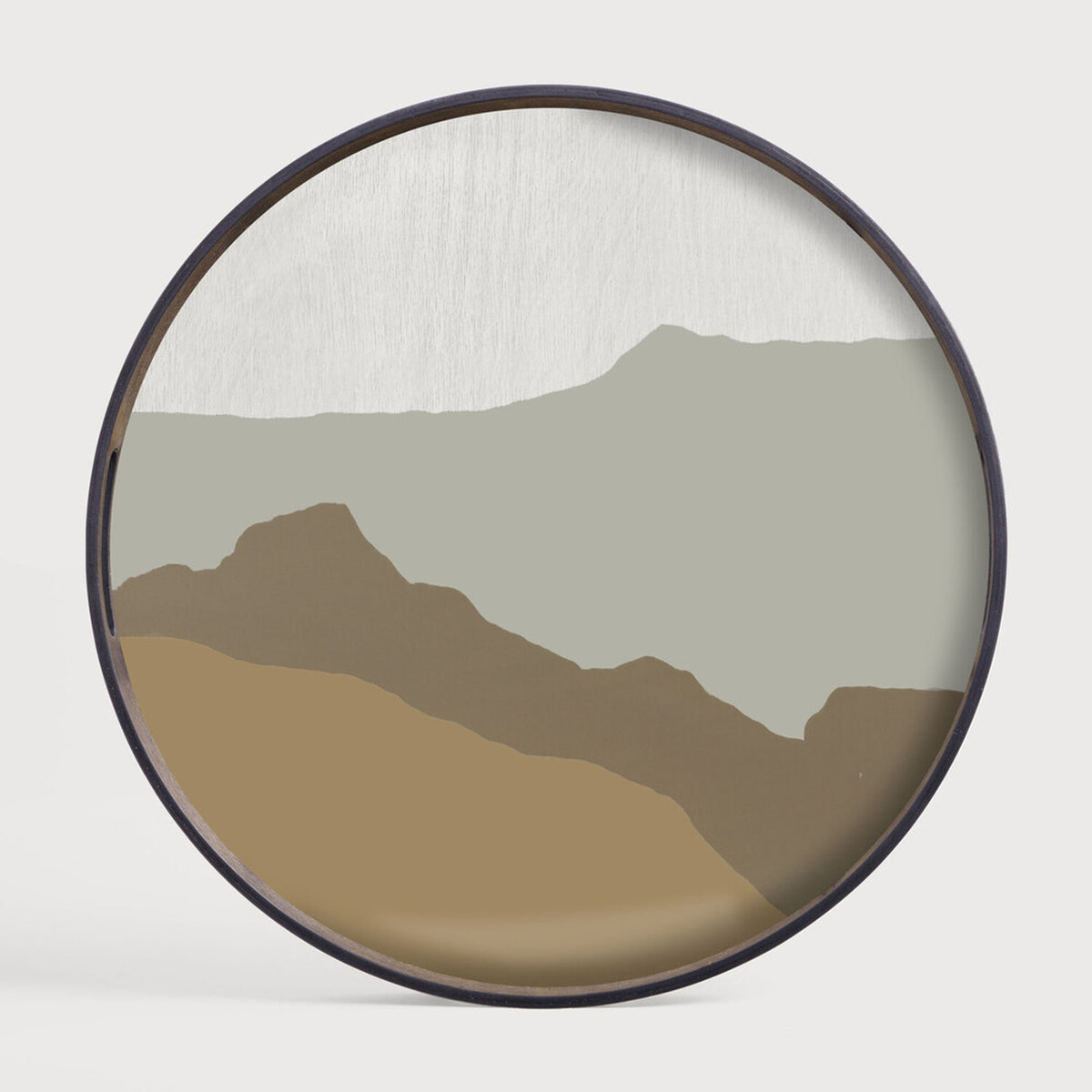 Sand Wabi Sabi Glass Tray