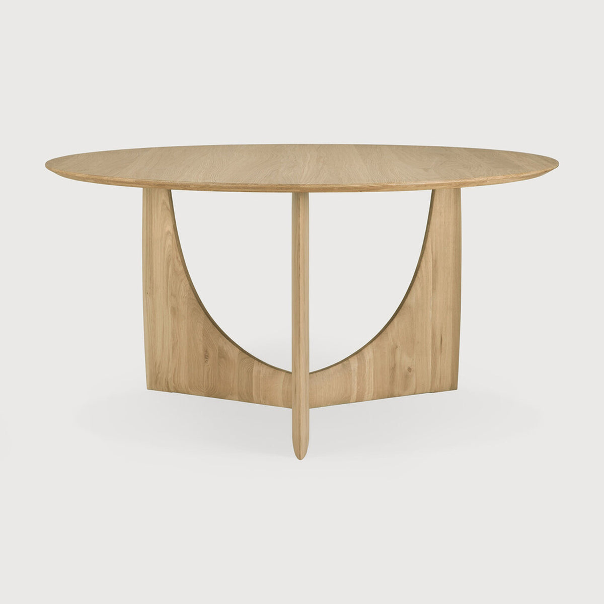 Geometric dining table
