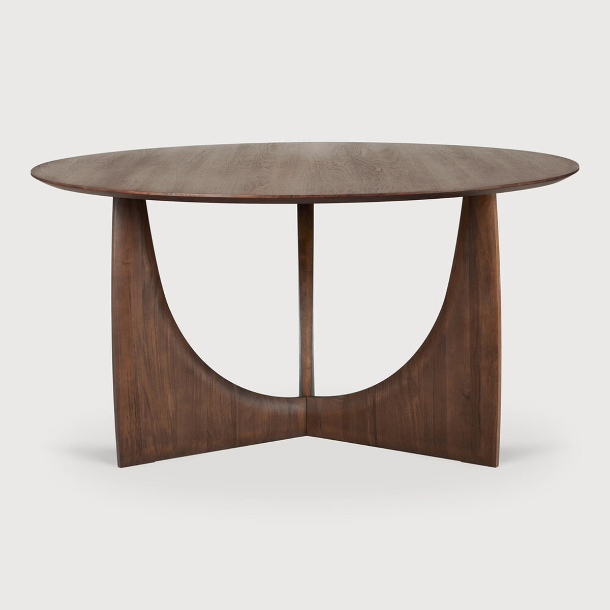 Geometric dining table