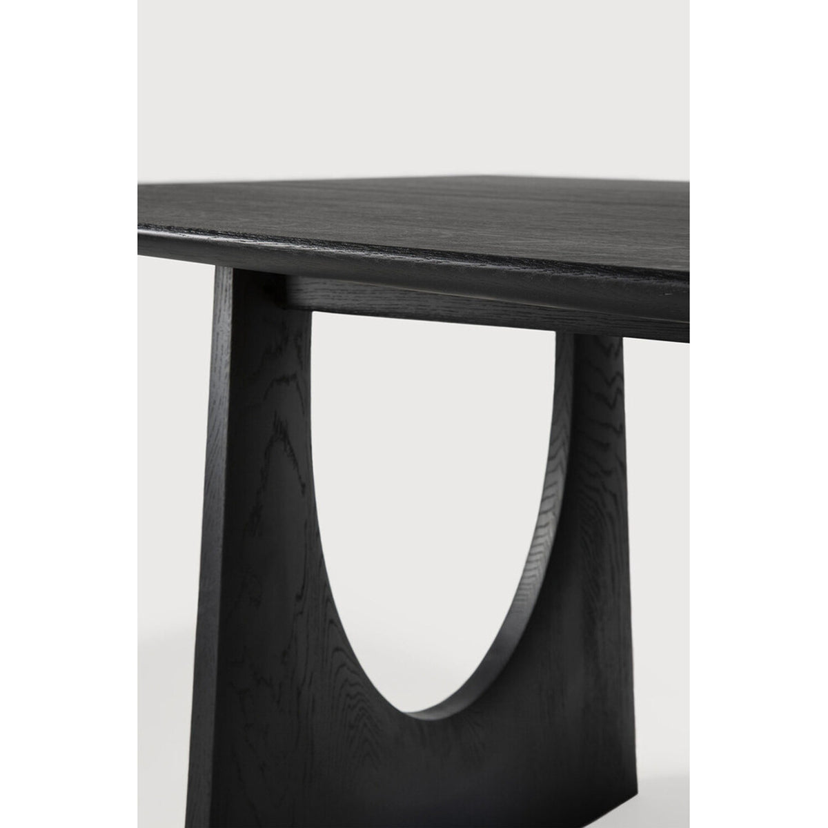 Geometric dining table