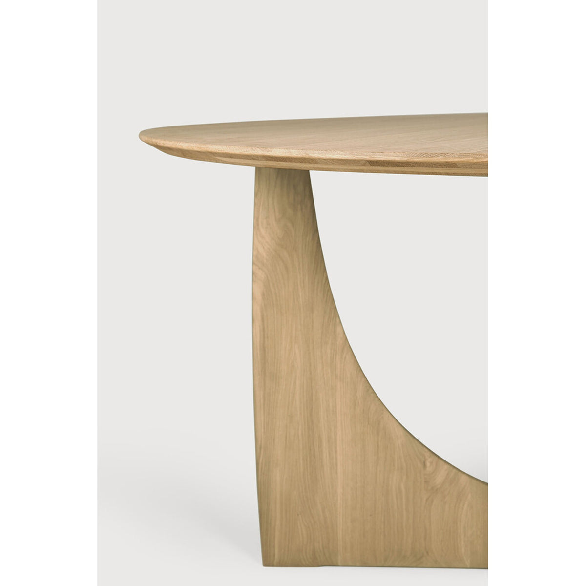 Geometric dining table
