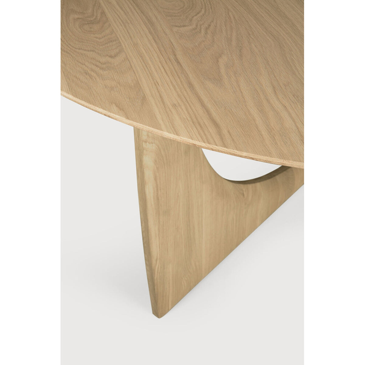 Geometric dining table