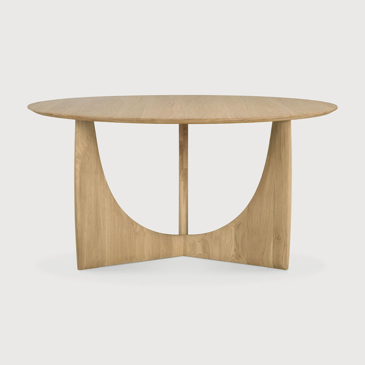 Geometric dining table