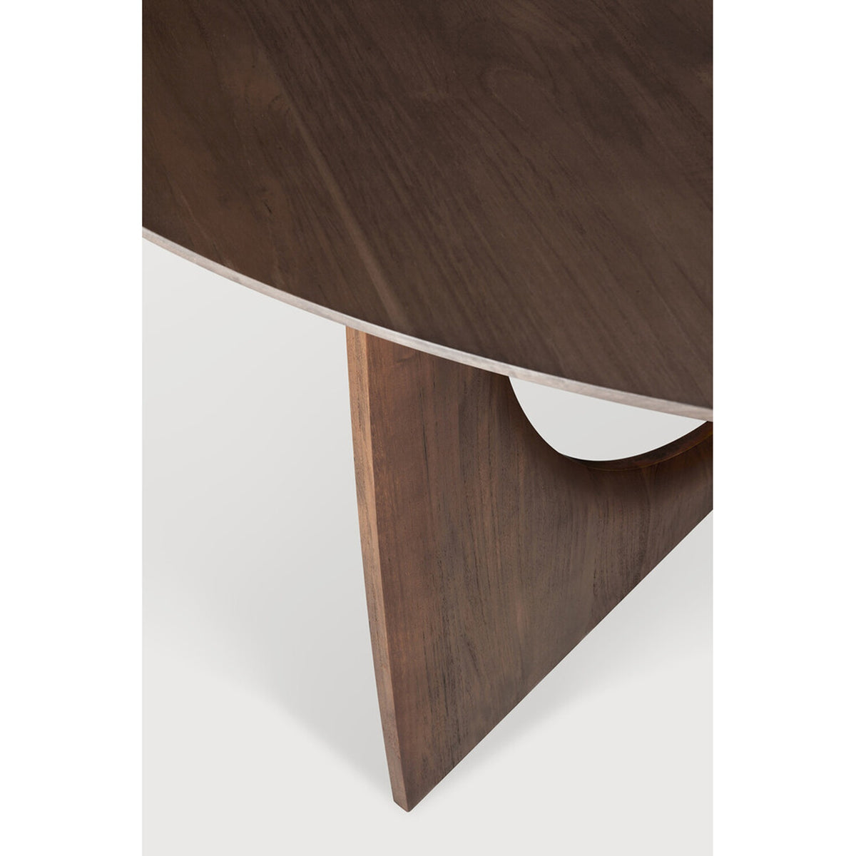 Geometric dining table