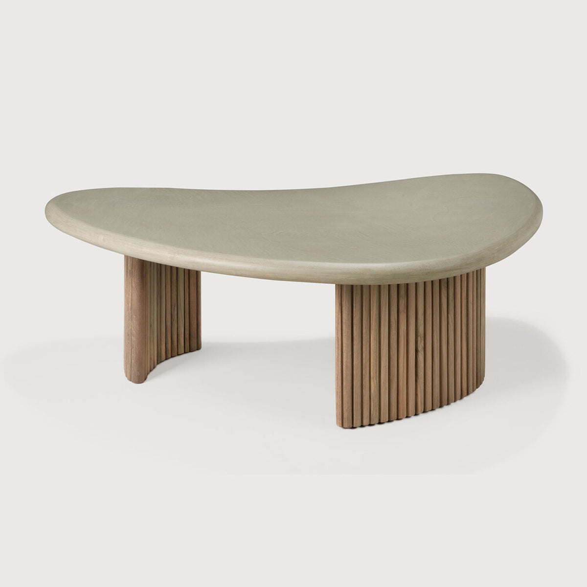 Boomerang outdoor coffee table