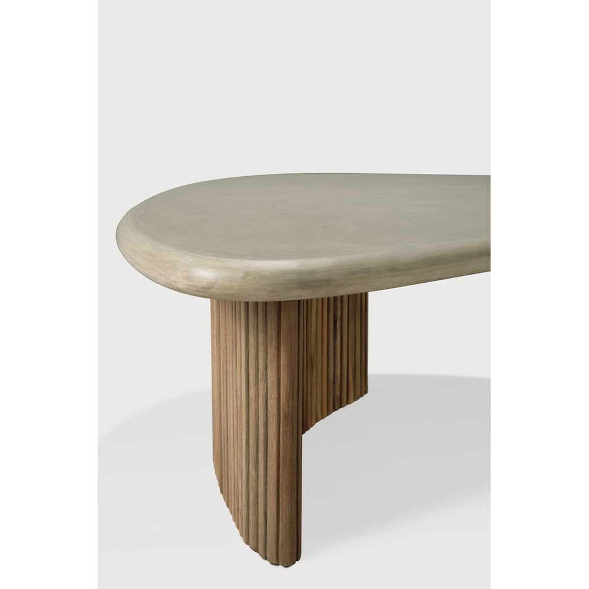 Boomerang outdoor coffee table