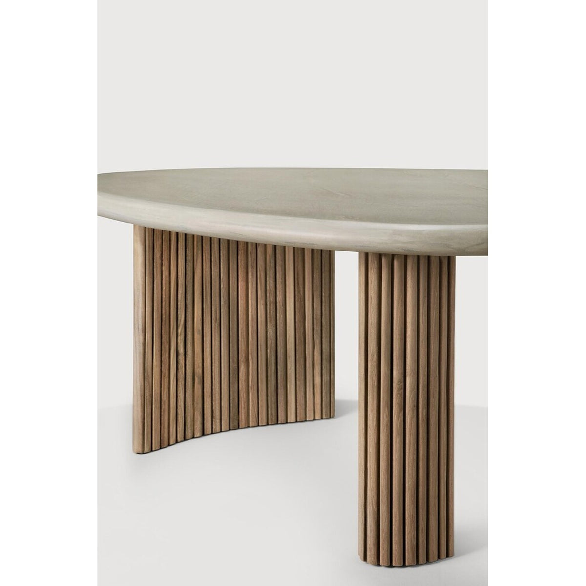 Boomerang outdoor coffee table