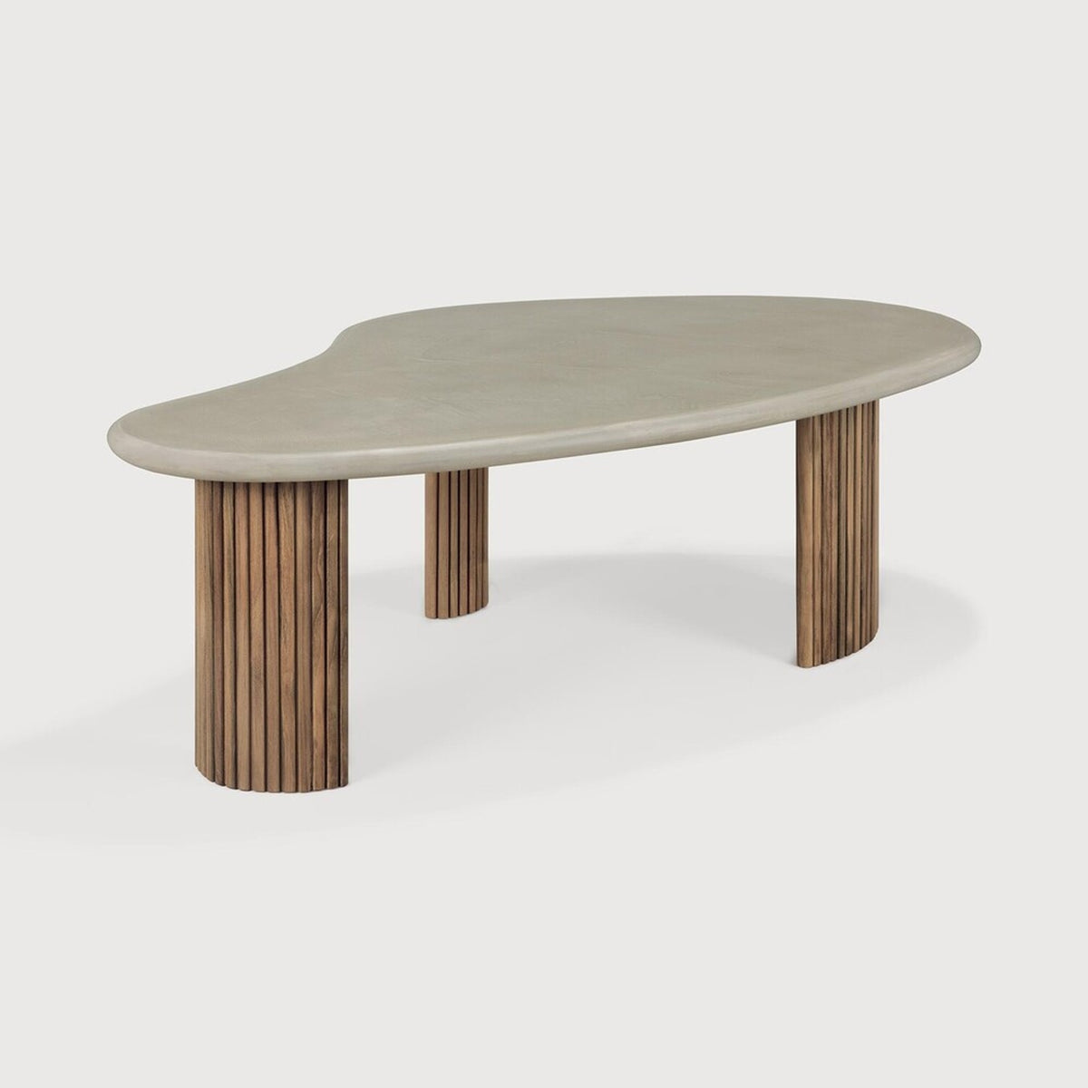 Boomerang outdoor coffee table