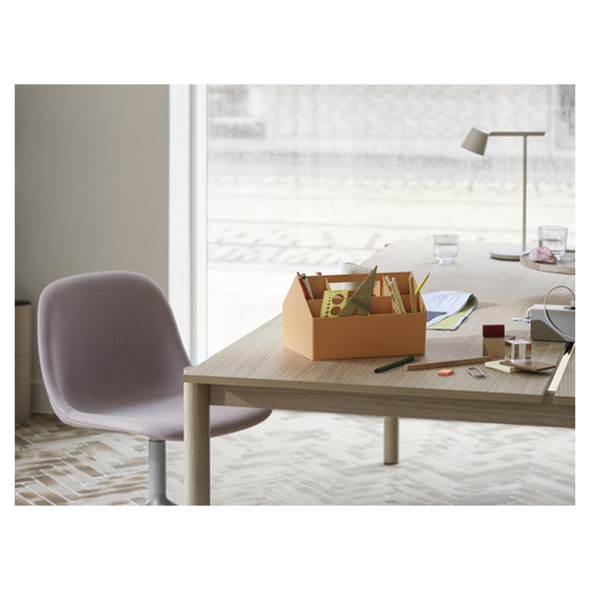 Fiber Side Chair Swivel Base