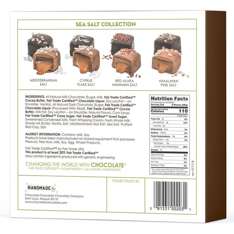 Sea Salt Caramels - 7 pc box