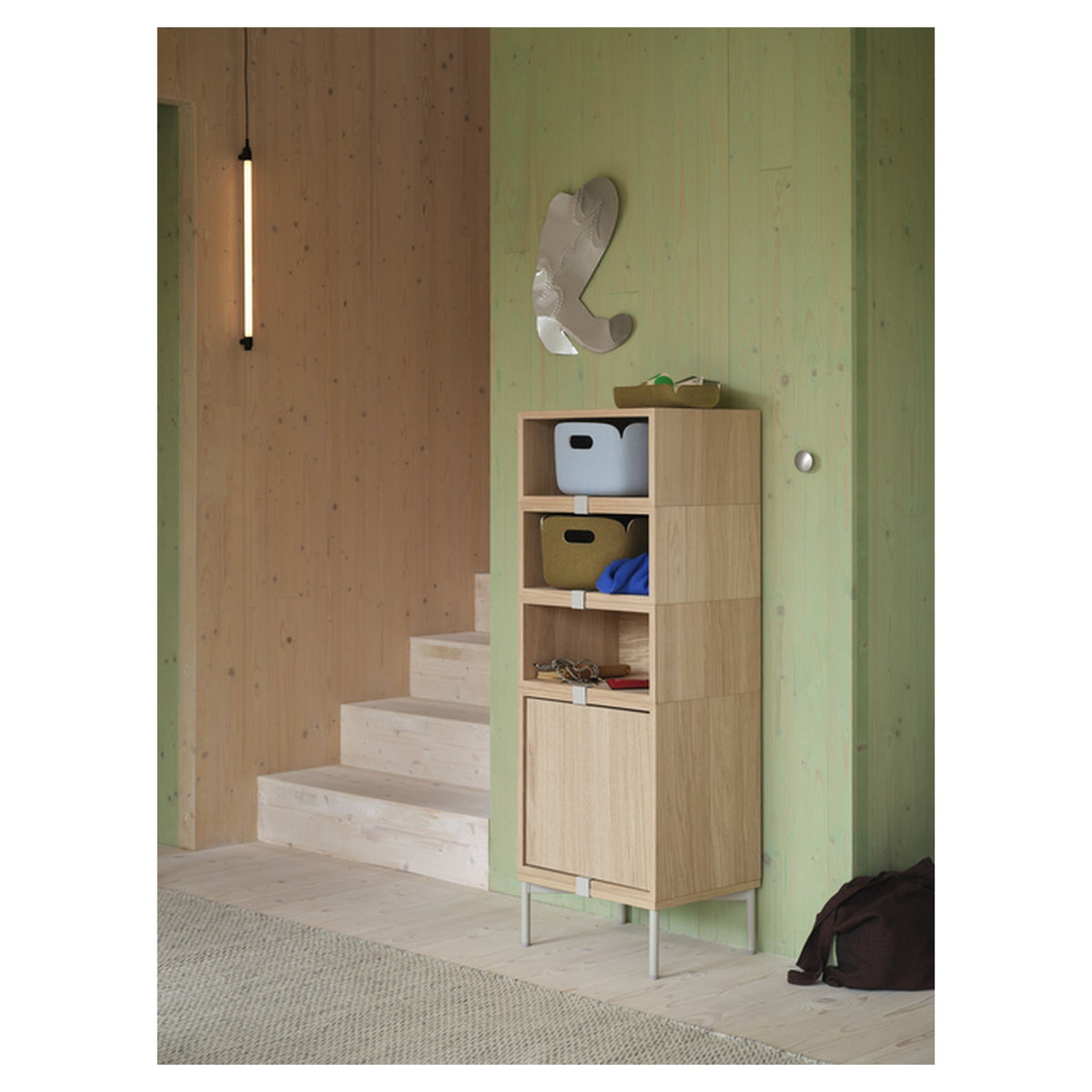 Stacked Storage System Modules W. Door