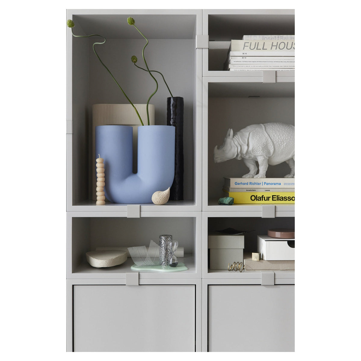 Stacked Storage System Bookcase