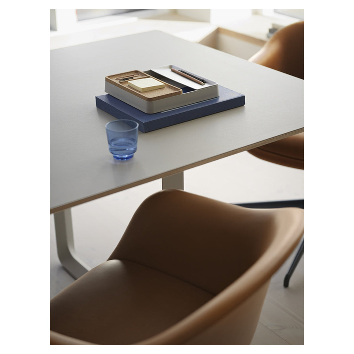 Fiber Conference Armchair w/ Swivel Base