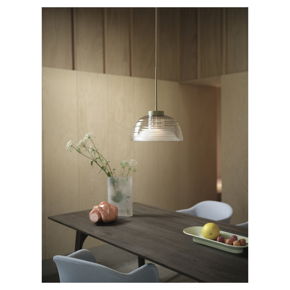 Fiber Armchair Swivel Base