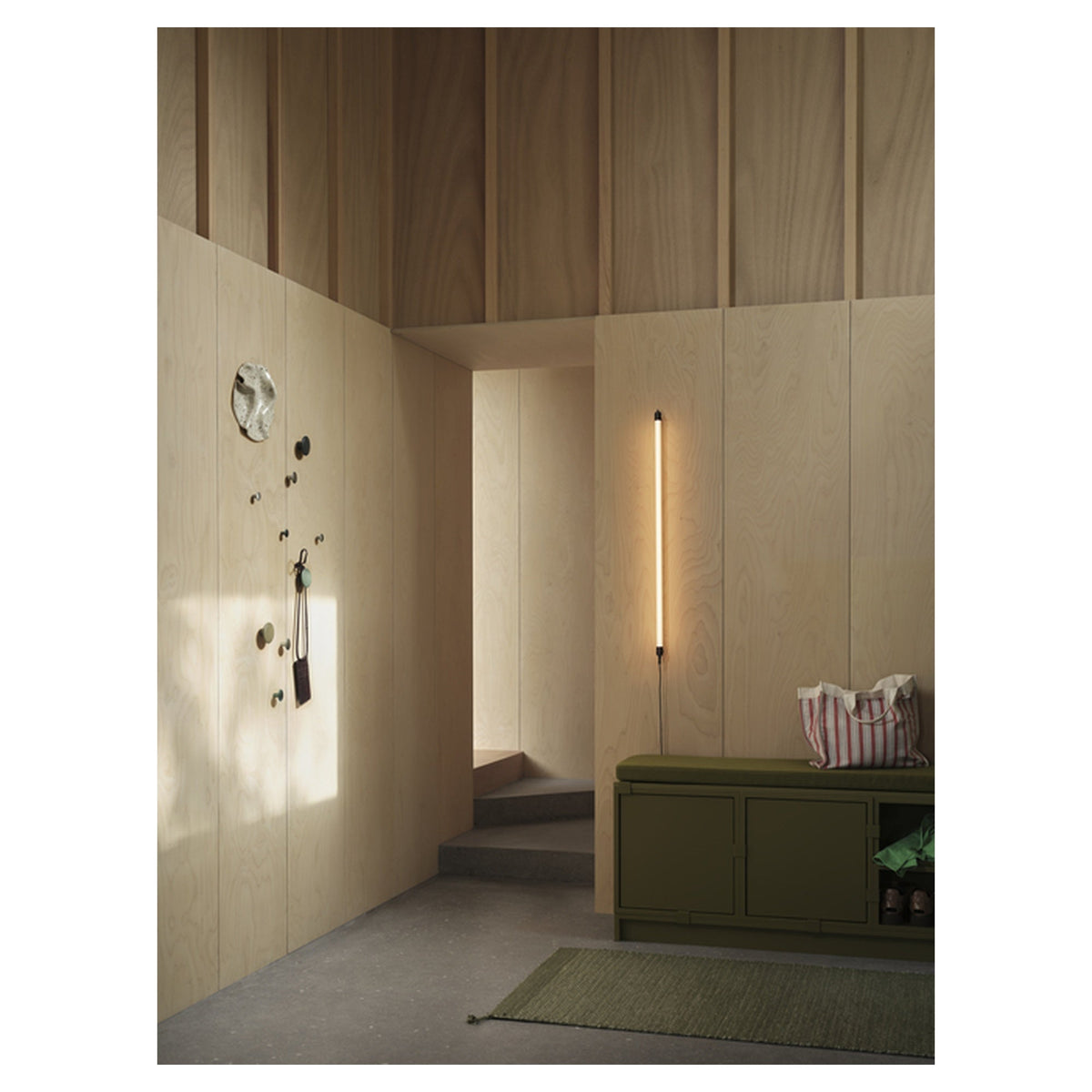 Stacked Storage System Hallway Storage