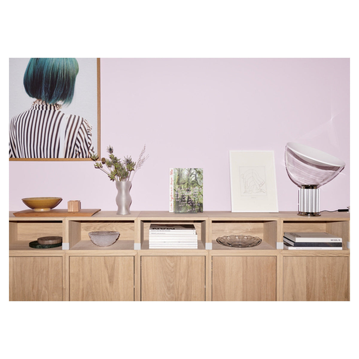 Stacked Storage System Sideboard