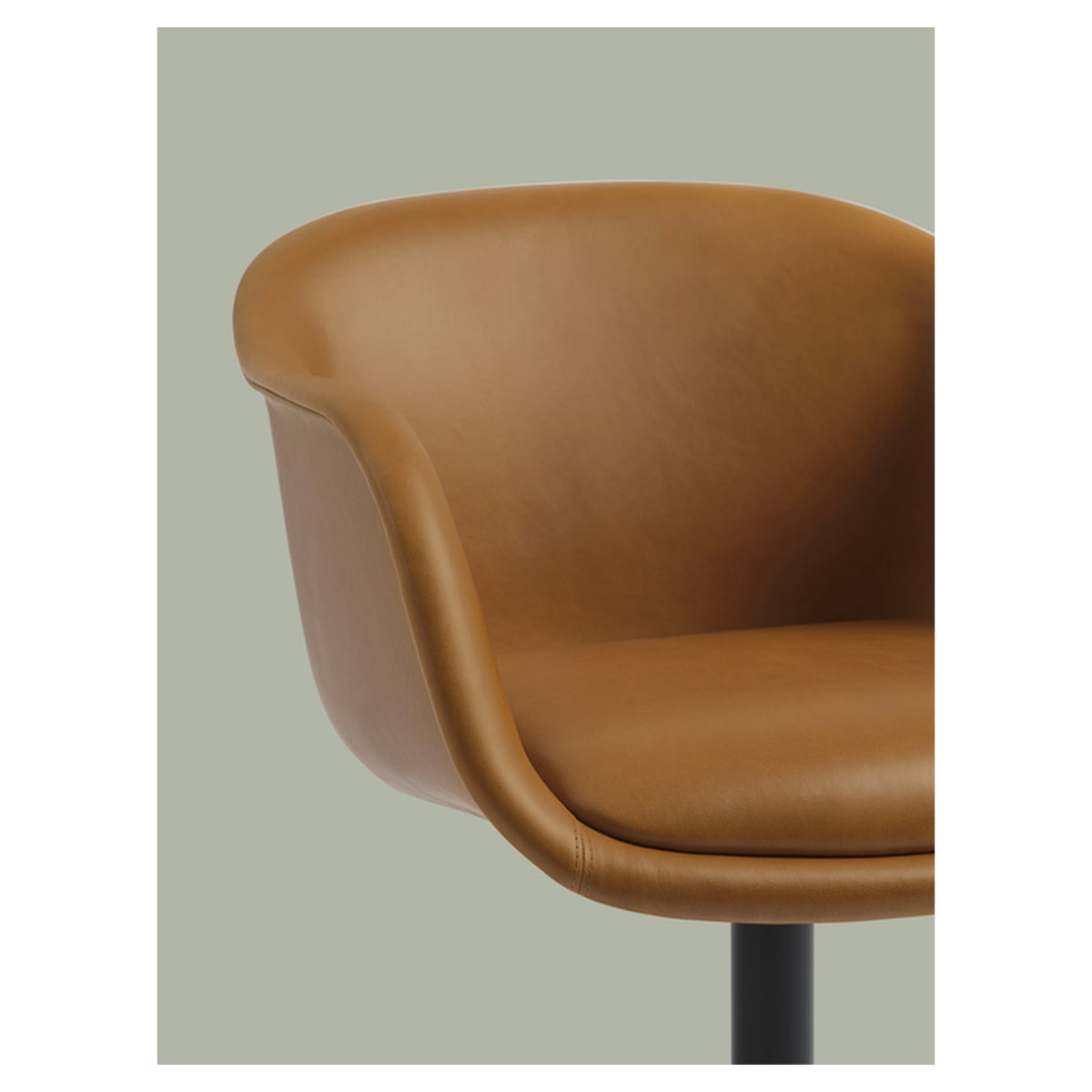 Fiber Conference Armchair w/ Swivel Base