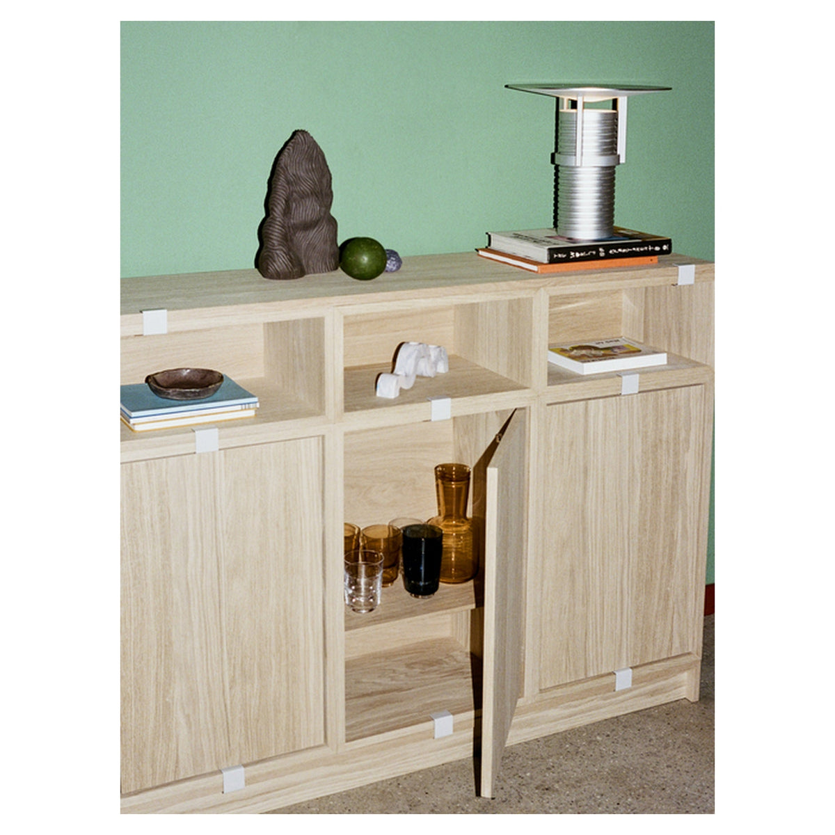 Stacked Storage System Modules W. Door