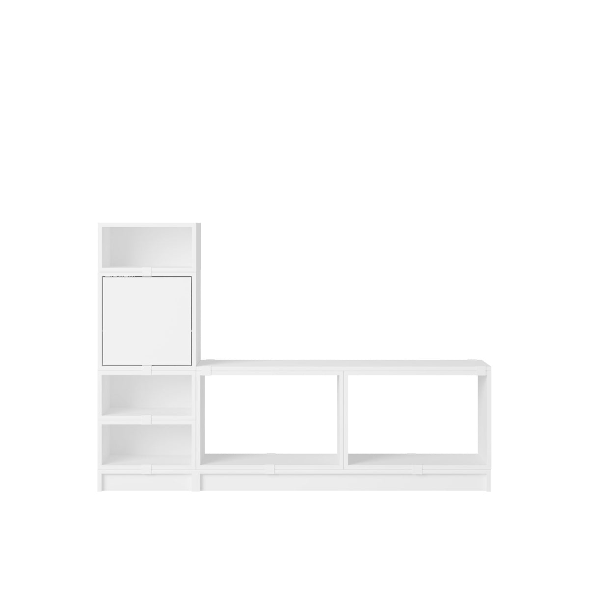 Stacked Storage System Hallway Storage