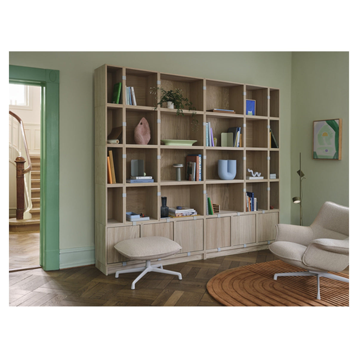 Stacked Storage System Modules W. Door