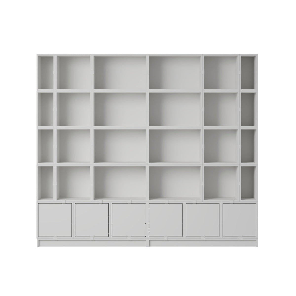 Stacked Storage System Bookcase