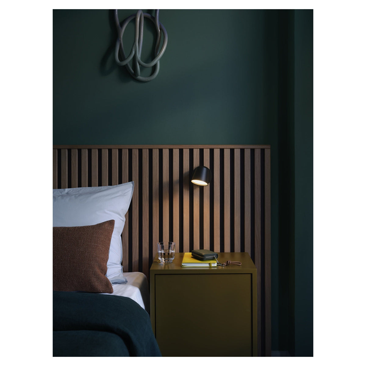 Stacked Storage System Bedside Table