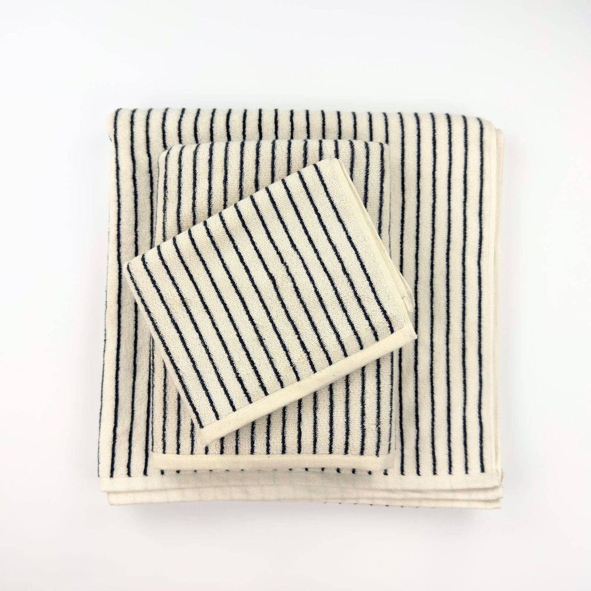 Melika Turkish Cotton Striped Terry Towel