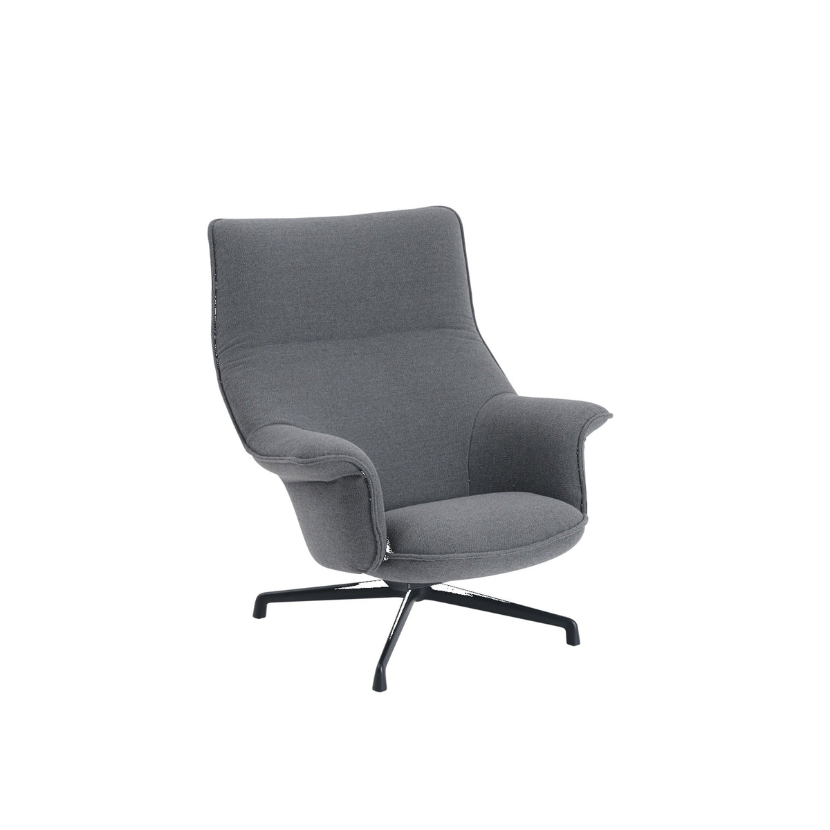 Doze Lounge Chair High Back Swivel Base