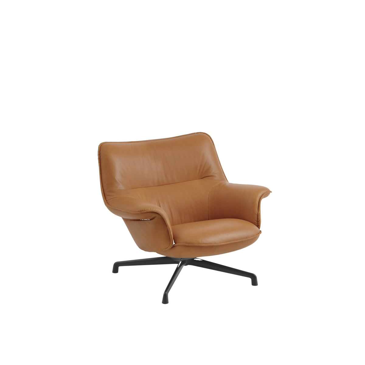 Doze Lounge Chair Low Back Swivel Base