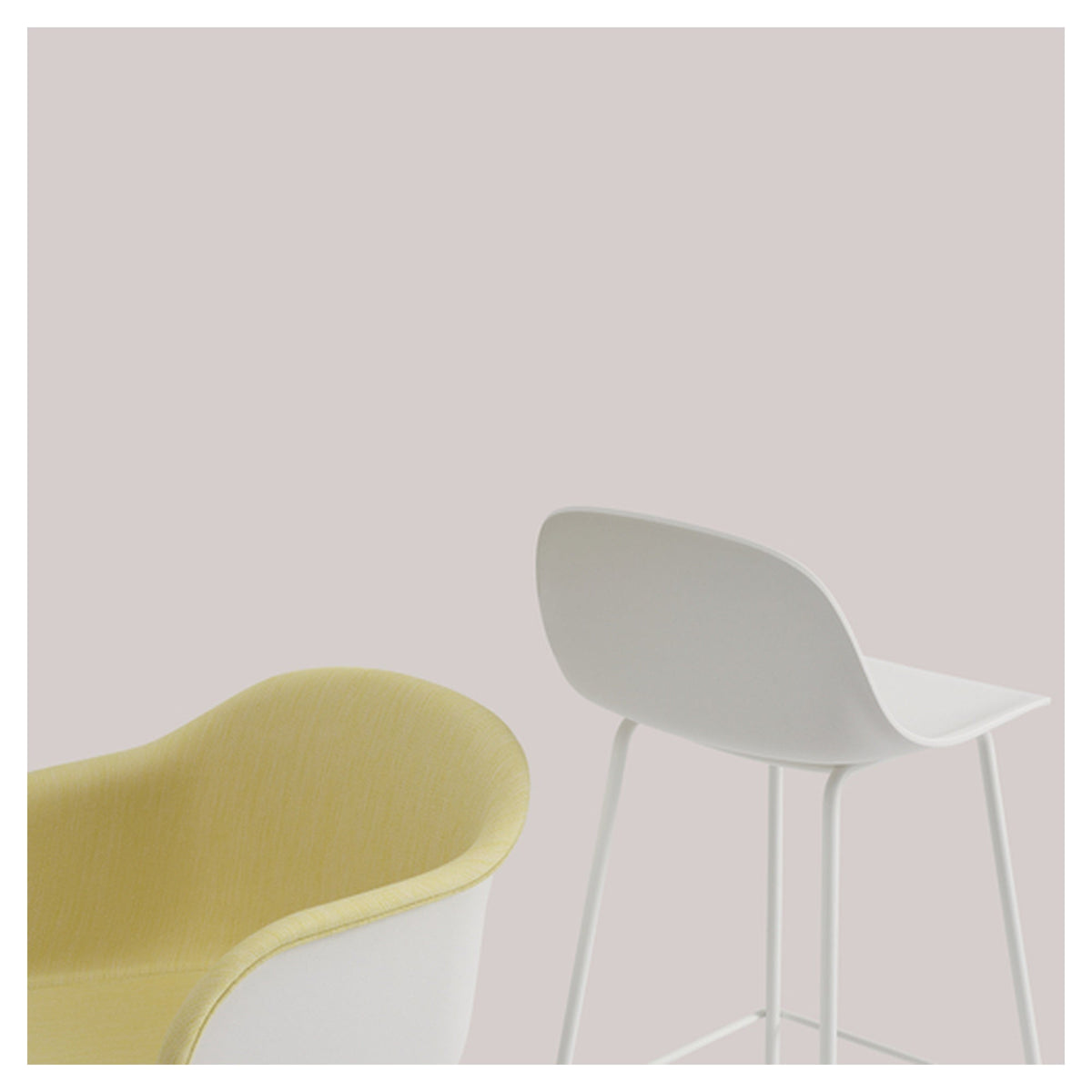 Fiber Counter Stool Tube Base