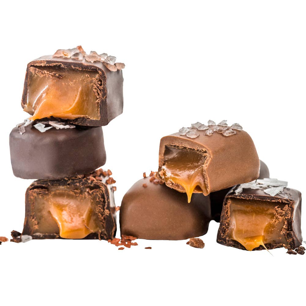 Sea Salt Caramels - 7 pc box