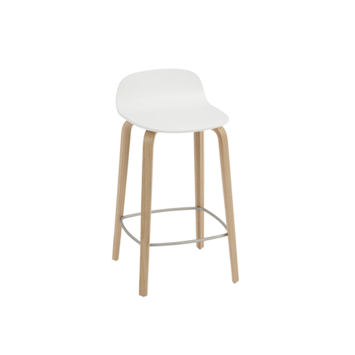 Visu Counter Stool Wood Base