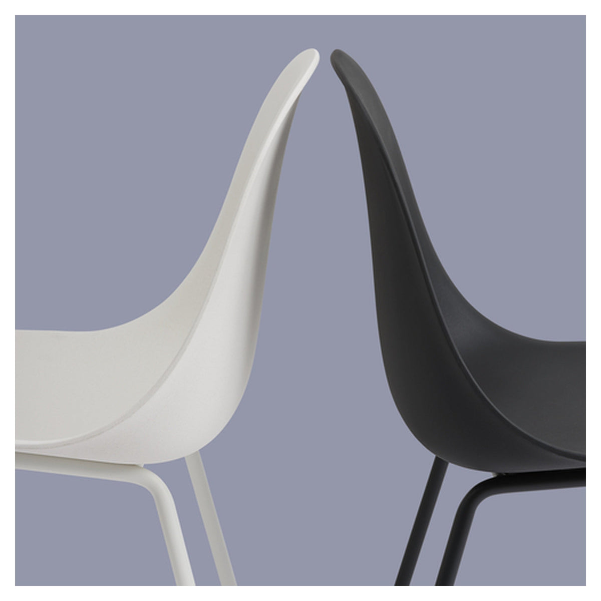 Fiber Side Chair Sled Base